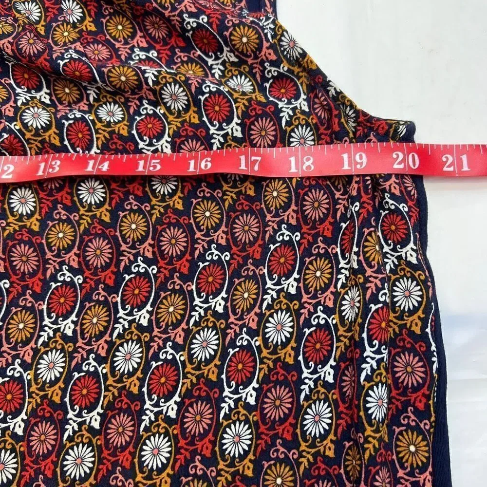 Anthropologie Vanessa Virginia Printed Sleeveless Blouse Women’s Large - Picture 11 of 12